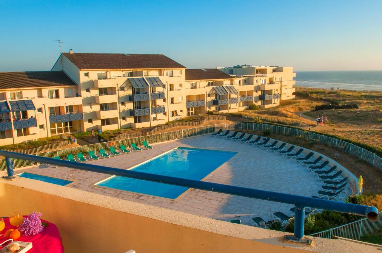 דירות לאקאנו Bleu Marine Vue Sur L'Ocean מראה חיצוני תמונה